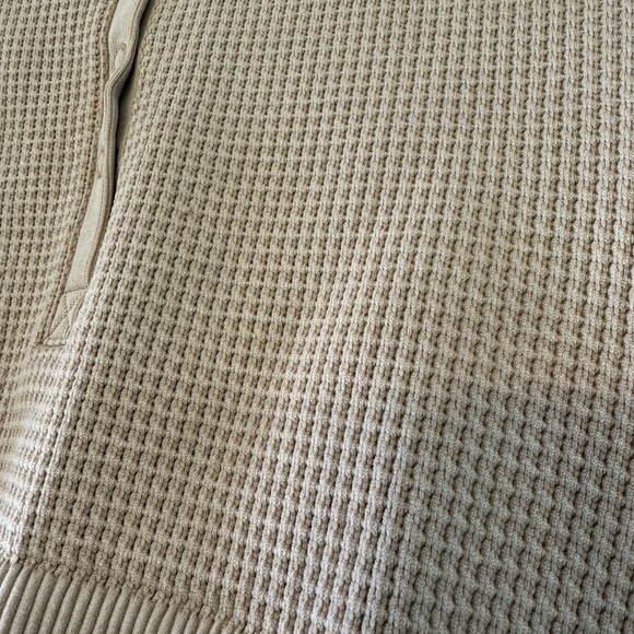 Offline by Aerie Main Squeeze Seamless Waffle Knit Long Sleeve Cropped / Med - Picture 9 of 10